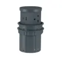 Popup Socket 110mm with Wireless Charging 15W — Grey