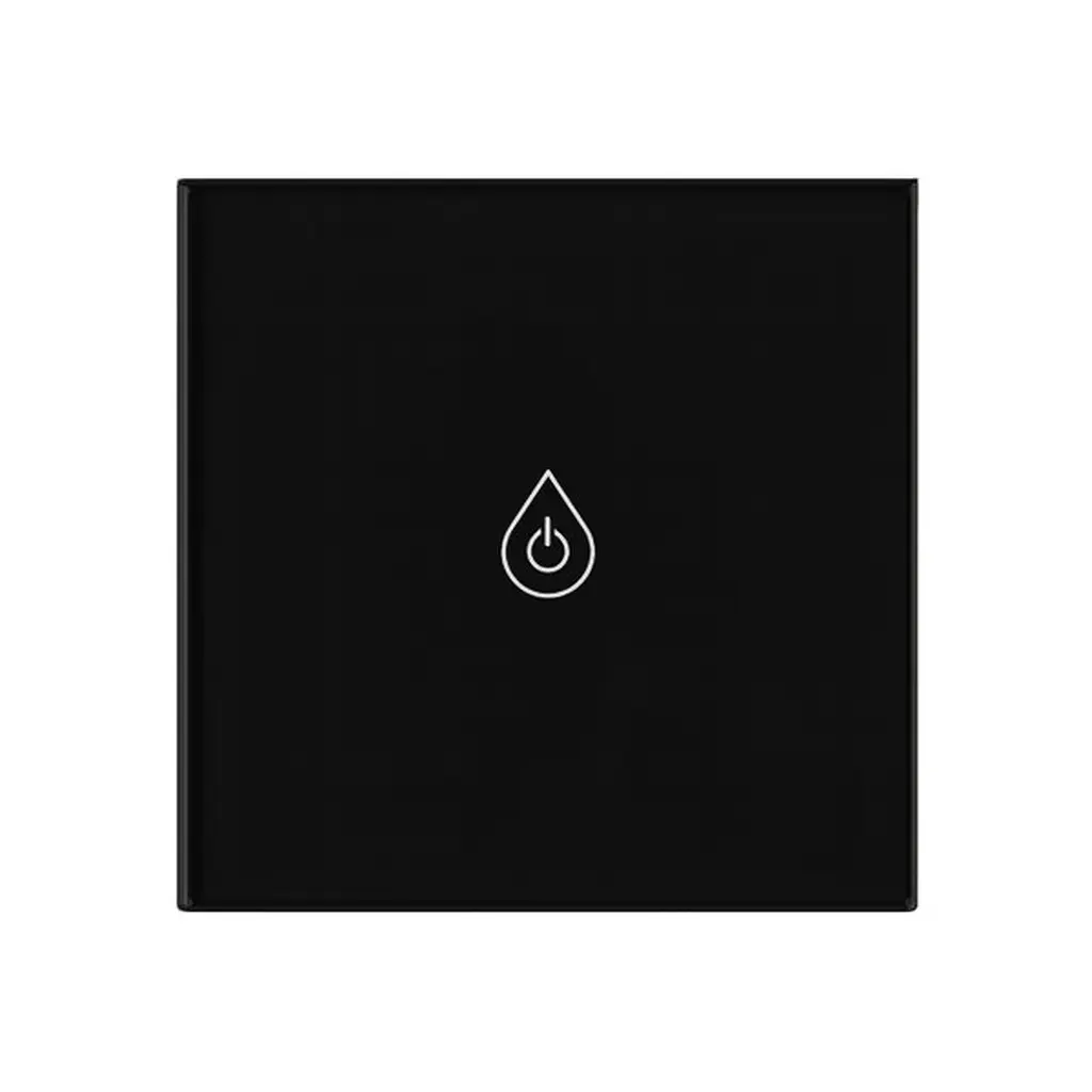 [WF-BS01-Black] WiFi Water Heater Switch 20A — Black