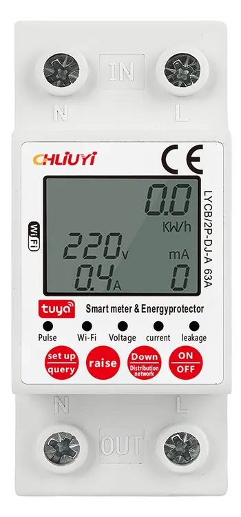 WiFi Smart Single-Phase 63A Energy Meter